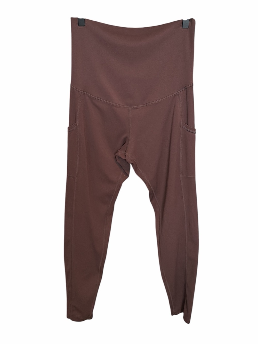 Quince espresso brown leggings medium athleisure active workout gym outdoors